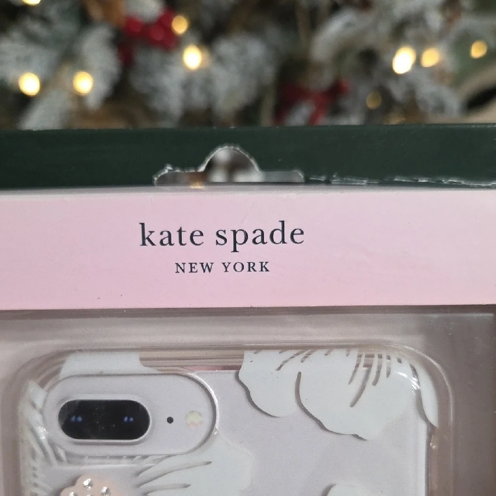 Kate Spade Cream Floral iPhone Case